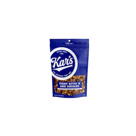 Kars Peanut Butter 'N Dark Chocolate Trail Mix 12 oz Bagged -  1837